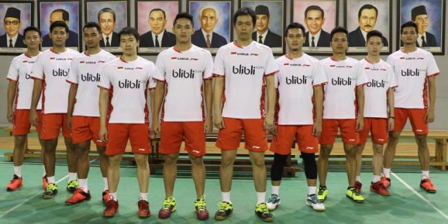  Jokowi Minta Tim Indonesia Ukir Sejarah di Piala Thomas  