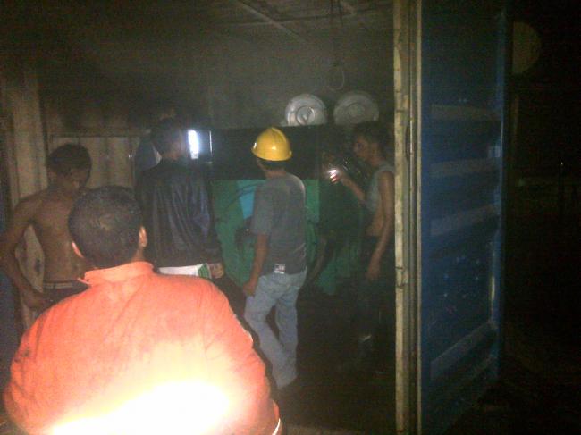 Mesin PLTD Ranai Terbakar, Bungker Solar Nyaris Meledak