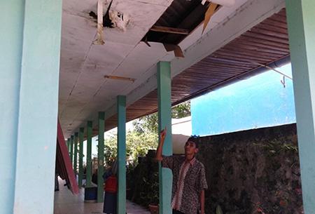 Bangunan Sekolah di Pulau Kasu Rusak, Dinas Pendidikan Batam Cuek