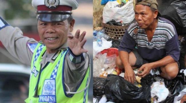 Mengharukan, Ini Kisah Bripka Seladi Memilih Jadi Pemulung Meski Terjerat Utang 