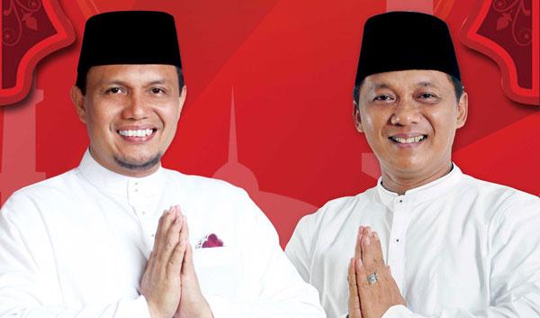 Pasangan Ria Saptarika-Sulistyana Mendaftarkan Diri di KPU Batam 