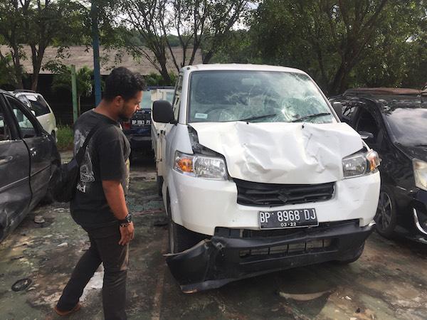 Tewaskan Dua Remaja, Begini Kondisi Mobil Pickup Ekstra Maut