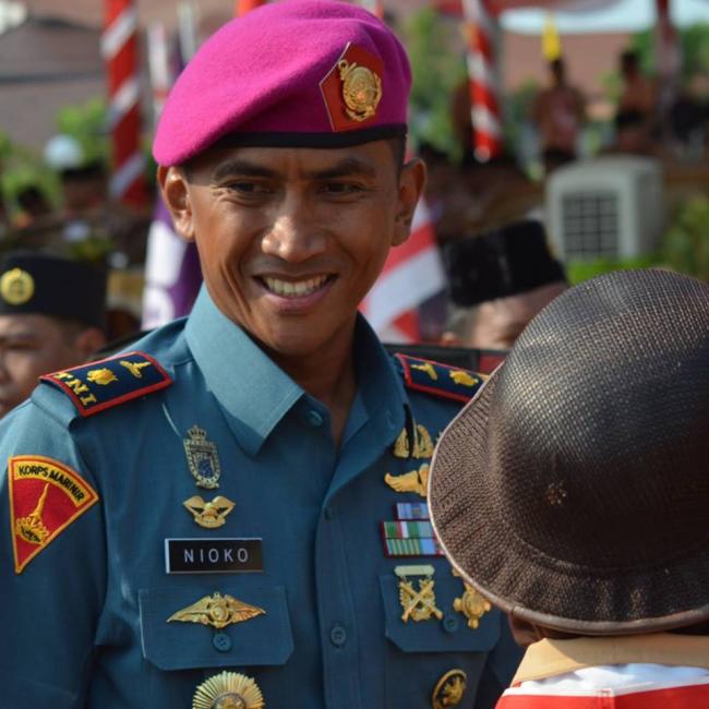 Danyon Marinir Mayor Nioko Diganti, Ini Komandan Baru Penggantinya
