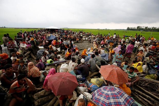 PBB: Sudah 123 Ribu Pengungsi Rohingya Tinggalkan Myanmar