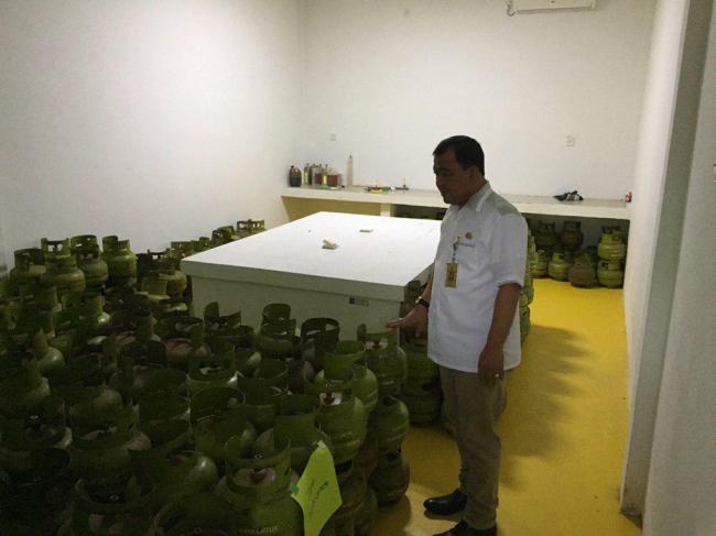 Disperindag Batam Sita 540 Tabung Gas Melon dari Pengecer tak Berizin