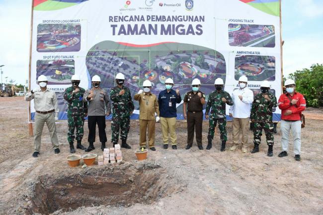 Taman Senilai Rp2 M di Dompak Dibangun dari CSR Migas