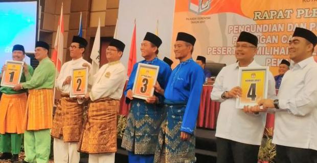  Calon Walikota Pekanbaru Saling Klaim Unggul