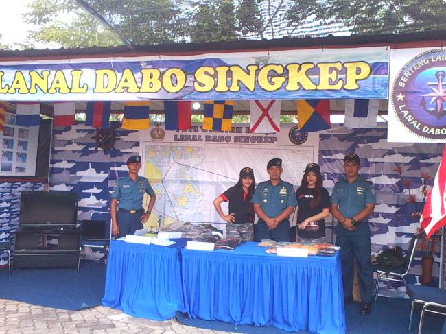 Lanal Dabo Singkep Pamerkan "Senjata" Paling Lezat 