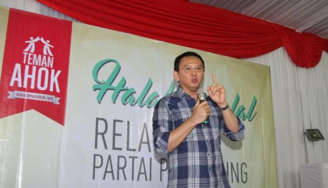 Akhirnya, Ahok Umumkan Maju Lewat Jalur Partai di Pilgub DKI Jakarta