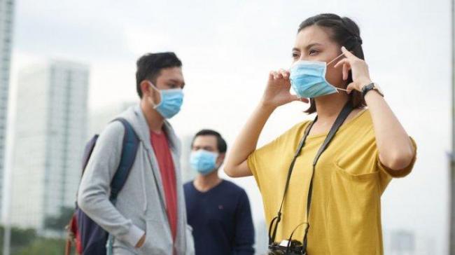 Kabut Asap Selimuti Kota Batam Hari Ini