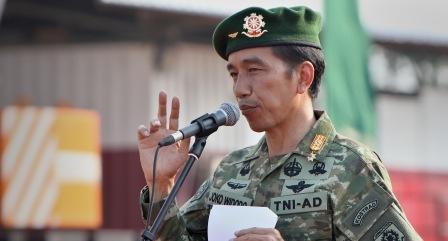 Presiden Jokowi: TNI Tak Boleh Sakiti Rakyat