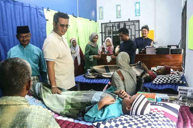 Desa Numbing Kucurkan DD Rp 54,9 Juta Untuk Kegiatan Amal