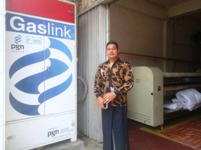 Cerita Pengusaha Laundry Batam Pakai Gaslink: Tak Khawatir Kehabisan Gas
