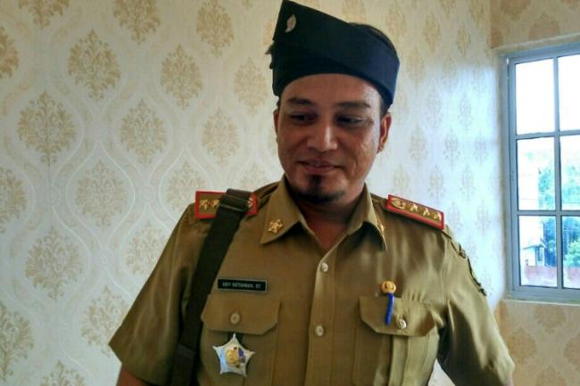 Kominfo Lingga Usulkan Pembangunan Tower Mini di Desa Sei Besar ke Kementerian