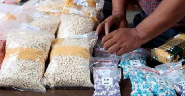 Polisi Geledah Pabrik Narkoba Beromset Rp 1,5 M per Minggu