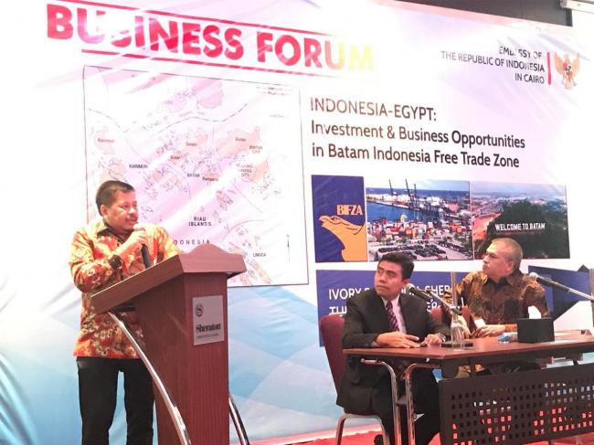 BP Batam Ajak Pengusaha Mesir Ekspansi ke Batam 