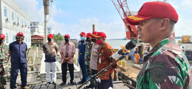 Posmat TNI AL Tanjungbatu Direhab dengan Bangunan Permanen