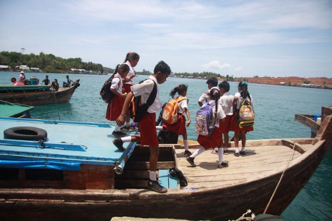 Disdik Lingga Siapkan 6 Perahu Untuk Transportasi Sekolah di Pulau