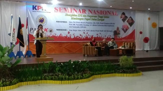 Ini Pesan Wakil Pimpinan KPK pada Mahasiswa Dalam Membasmi Korupsi