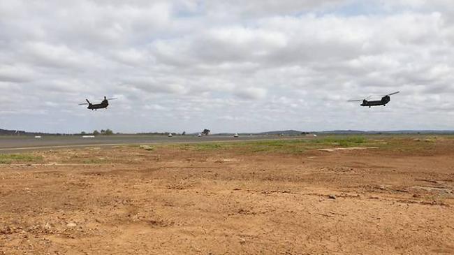 Singapura Kirim Helikopter Chinook Bantu Padamkan Kebakaran di Australia