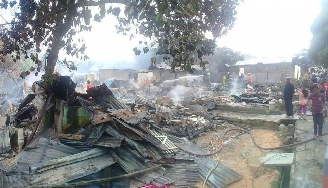 Dua Musibah Kebakaran, Dinsos Batam Kekurangan Dapur Umum
