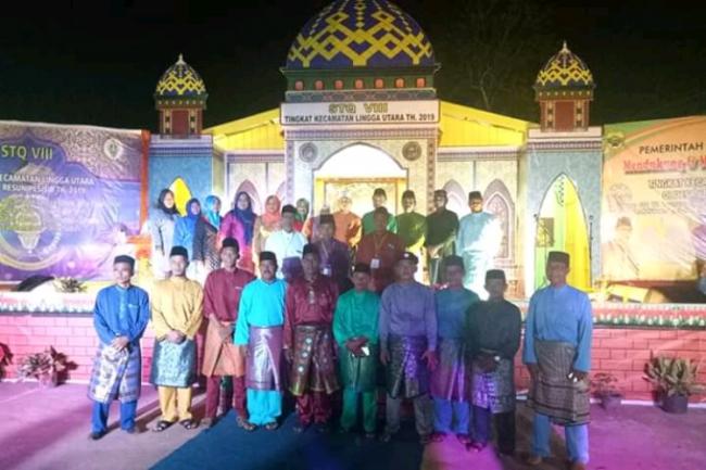 Resun Pesisir Juarai STQ Lingga Utara, Camat Targetkan Hasil Maksimal di Kabupaten