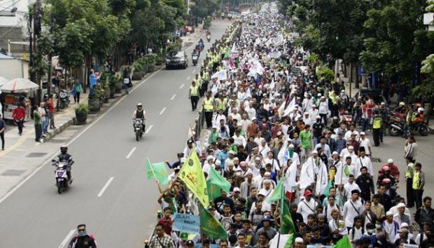  Aksi 212, Sudah 2 Juta Orang Berkumpul di Jakarta