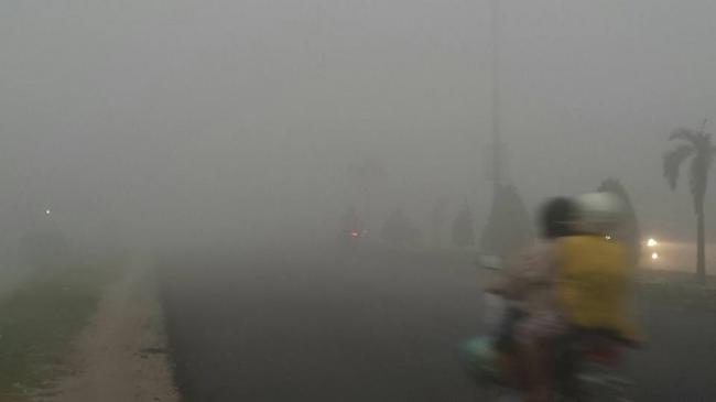 Sangat Parah, Inilah Kondisi Kota Pekanbaru Hari Ini 