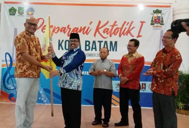 Enam Paroki Gereja Katolik Ikut Pesparani Perdana se-Kota Batam