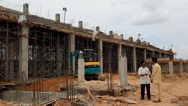 Pembangunan Tribun Stadion Dompak Sudah 60 Persen