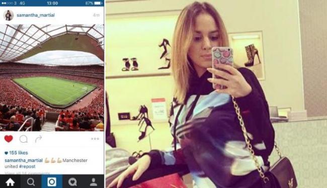 Pacar Martial Salah Posting Stadion MU, Lalu Ini yang Terjadi