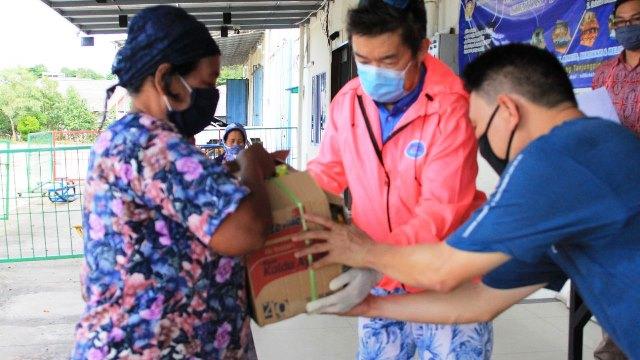 GBI My Home Distribusikan 500 Paket Sembako di Tanjungpinang