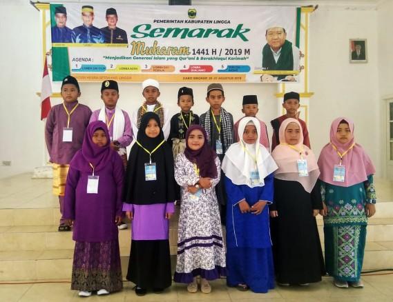 Lomba Da`i Cilik Hingga Tabligh Akbar Semarakkan Tahun Baru Islam di Lingga