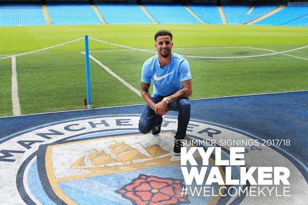 Transfer Kyle Walker Kalah 10 Bek Termahal Dunia