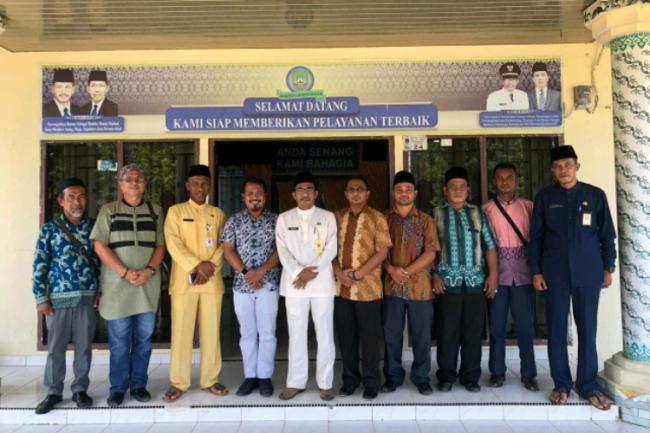 Camat Bawa Kades se-Katang Bidare Datangi Kecamatan Galang