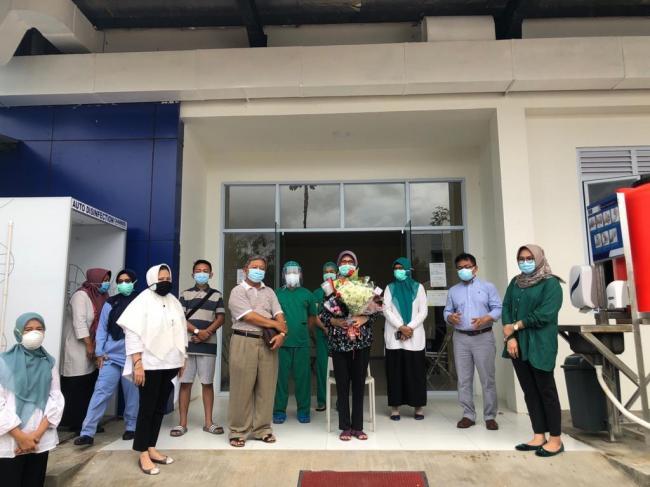 Sembuh Corona di Batam, Diah Purwanti: Alhamdulillah ya Allah..