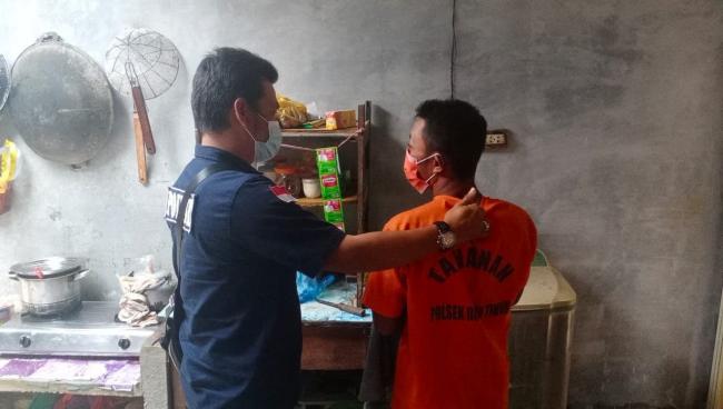 Cabuli Ponakan di Dapur, S Dicokok Polsek Bintan Timur