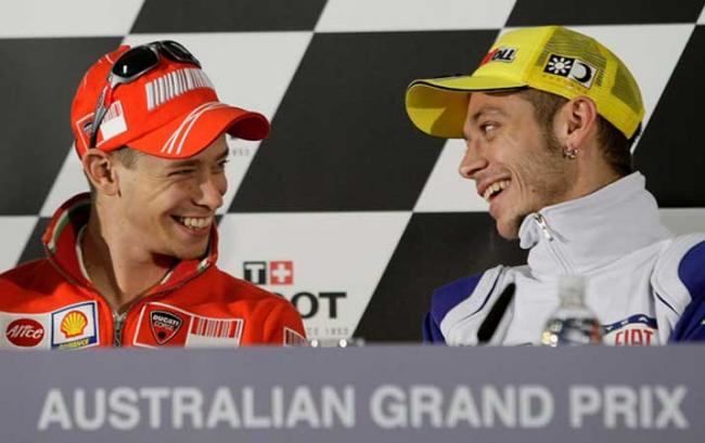 Casey Stoner Bocorkan Cara Menaklukkan Rossi
