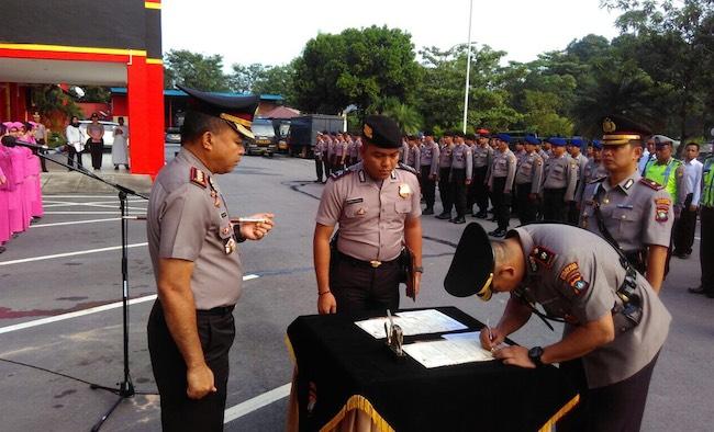 Kasat Reskrim Polresta Kompol Gima Dimutasi ke Satuan Narkoba