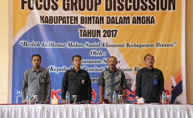 BPS Bintan Tagih Instansi Horizontal dan Vertikal