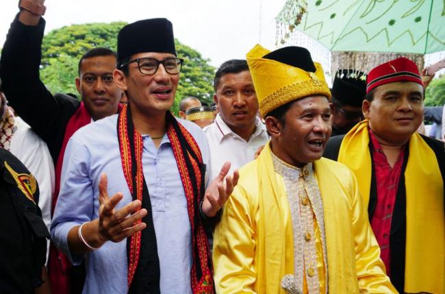 Ini Kata Sandiaga Uno Soal Desakan Referendum Aceh