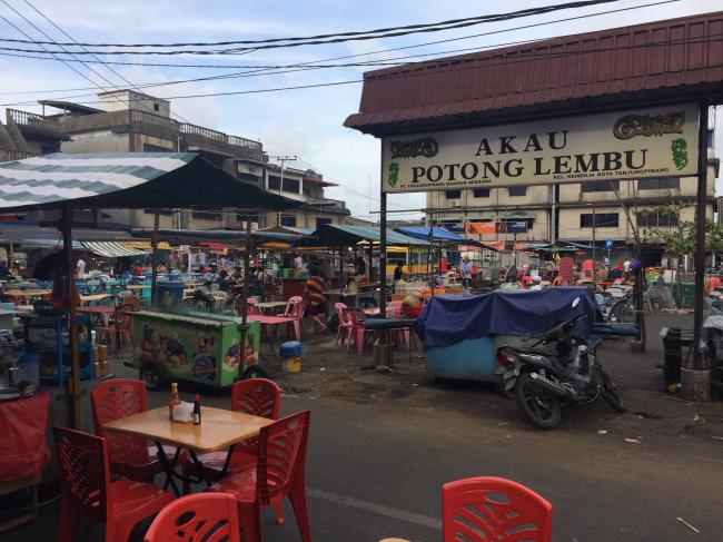 Akau Potong Lembu, Tempat Goyang Lidah Ternama Tanjungpinang 