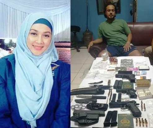Pria Mirip Suami Pesinetron Dina Lorenza Ditangkap Polisi