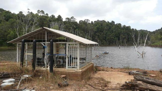 Instalasi Air di Kawasan Konservasi Muka Kuning Diduga Ilegal