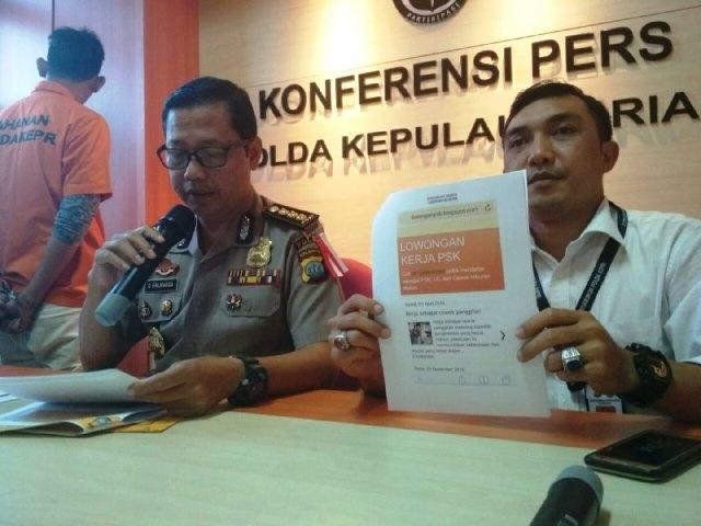 Sebelum Dijual, Germo Prostitusi Online Pakai PSK Rekrutannya
