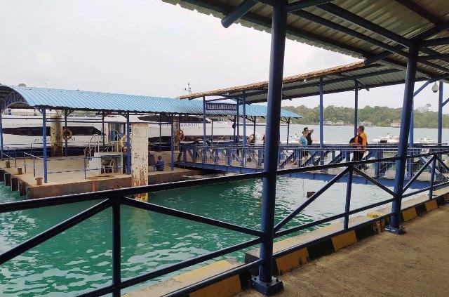Arus Penumpang di Pelabuhan Punggur Berangsur Normal