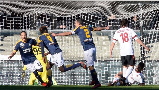 AC Milan Babak Belur di Markas Tim Papan Bawah