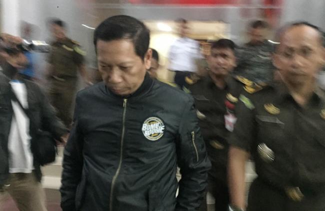Mantan Kasi Datun Syafei Dijebloskan ke Rutan Tanjungpinang