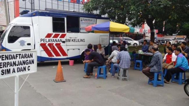 Mobil SIM Keliling Polres Lingga Beroperasi Mulai 2018