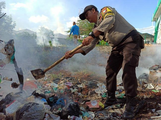 Polres Tanjungpinang Goro di Pesisir Pantai dan Terminal Bandara